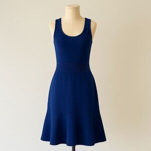 Michael‎ Michael Kors Womens XS Navy knit Sleeveless Dress